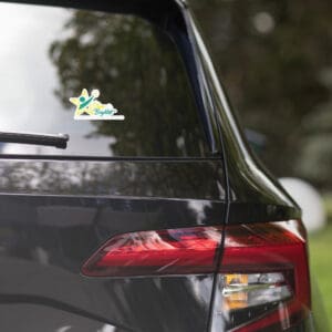 Bubble-free stickers